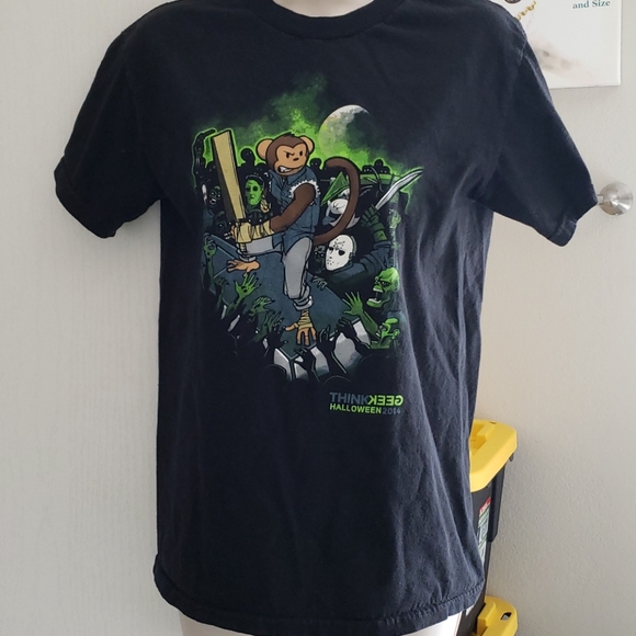 2014 Think Geek Halloween Shirt Size S - Picture 1 of 5
